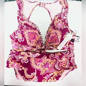 Nanette Lepore Paisley Adjustable Bikini